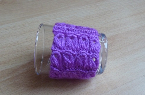 bracelet trico-chet violet